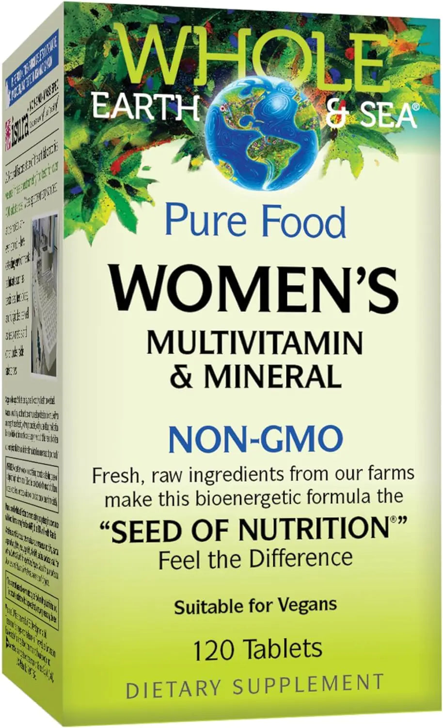 Vegan Multivitamin for Women – Whole Food Plant-Based Daily Nutrient Support