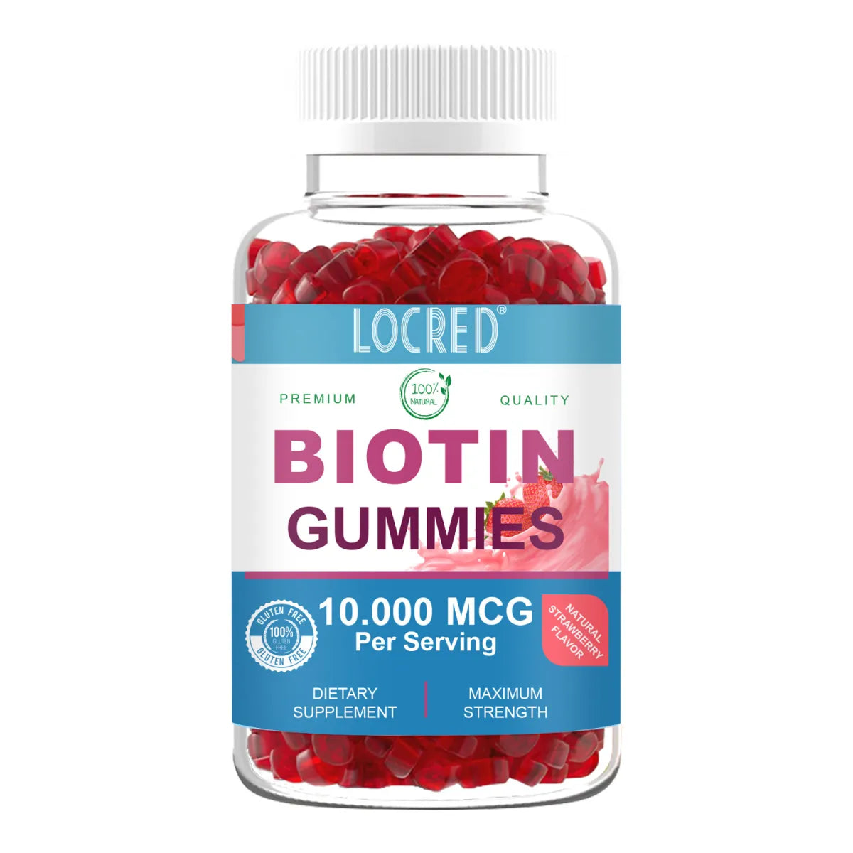 Kids Biotin Gummies – Child-Friendly Dietary Supplement for Hair, Skin & Nails (60 Gummies)