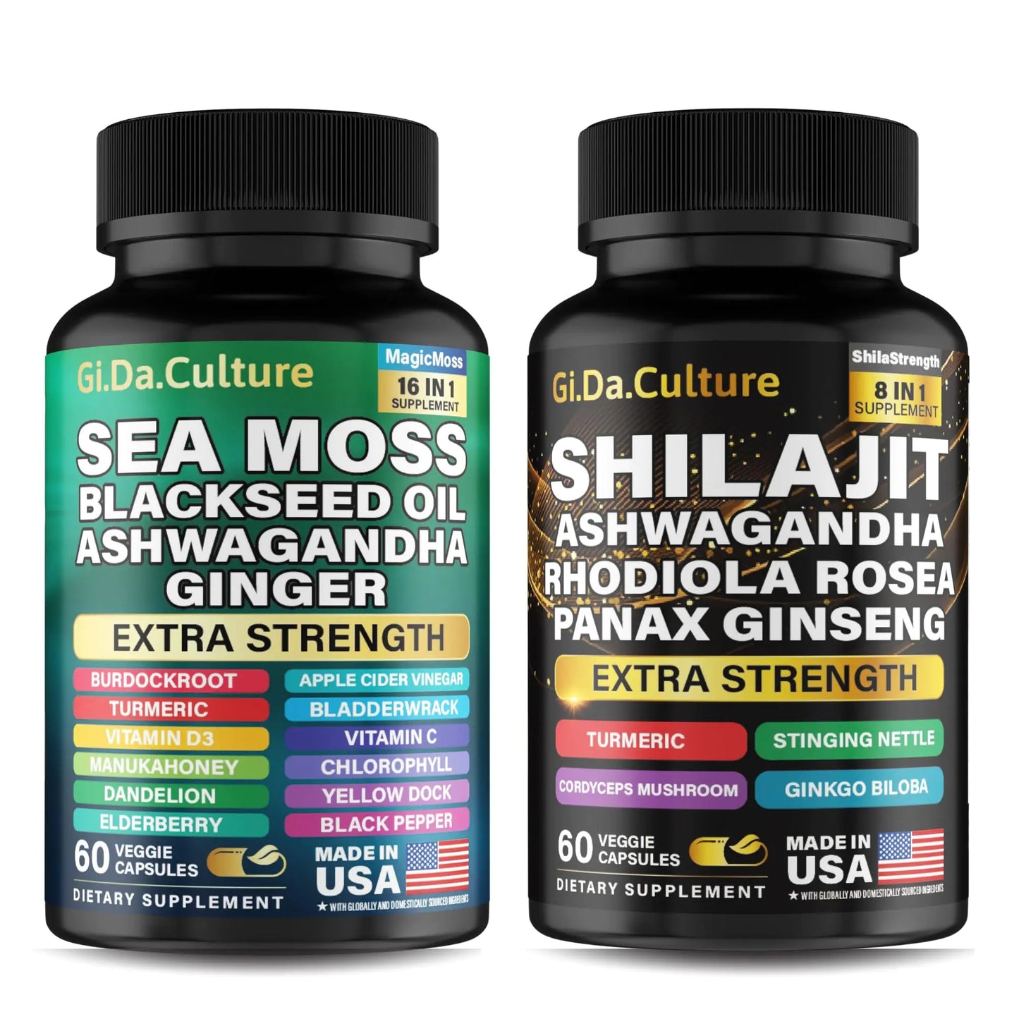 Sea Moss & Shilajit Starter Bundle – Natural Energy & Daily Wellness Support